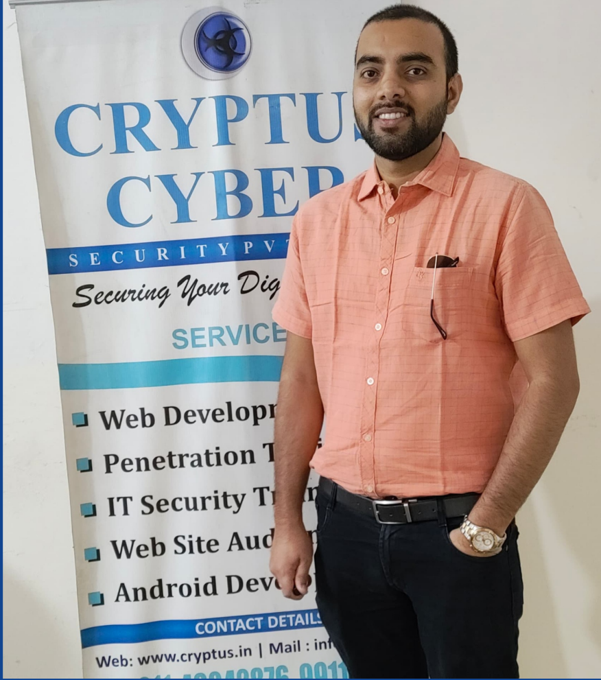 Ranjan Singh - Cryptus Cyber Security graduate working at CAPGEMINI